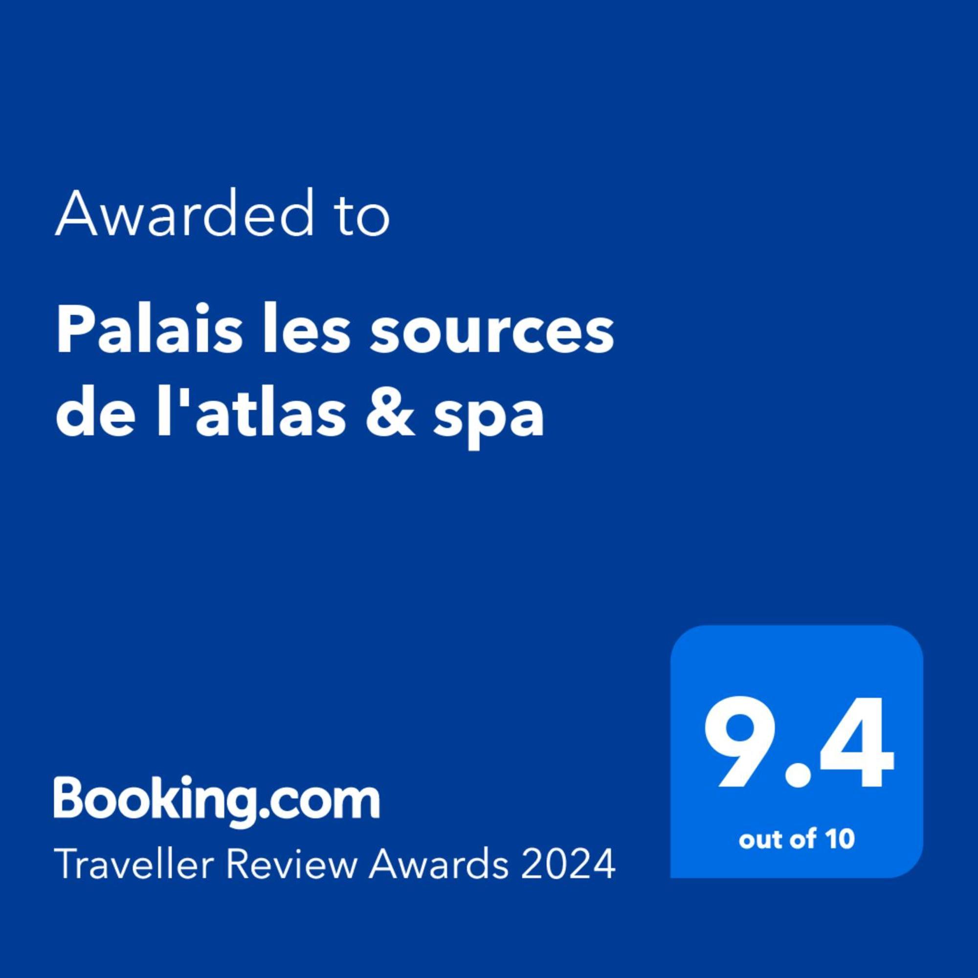 Palais Les Sources De L'Atlas & Spa Bed and Breakfast Marrakesh Exterior foto