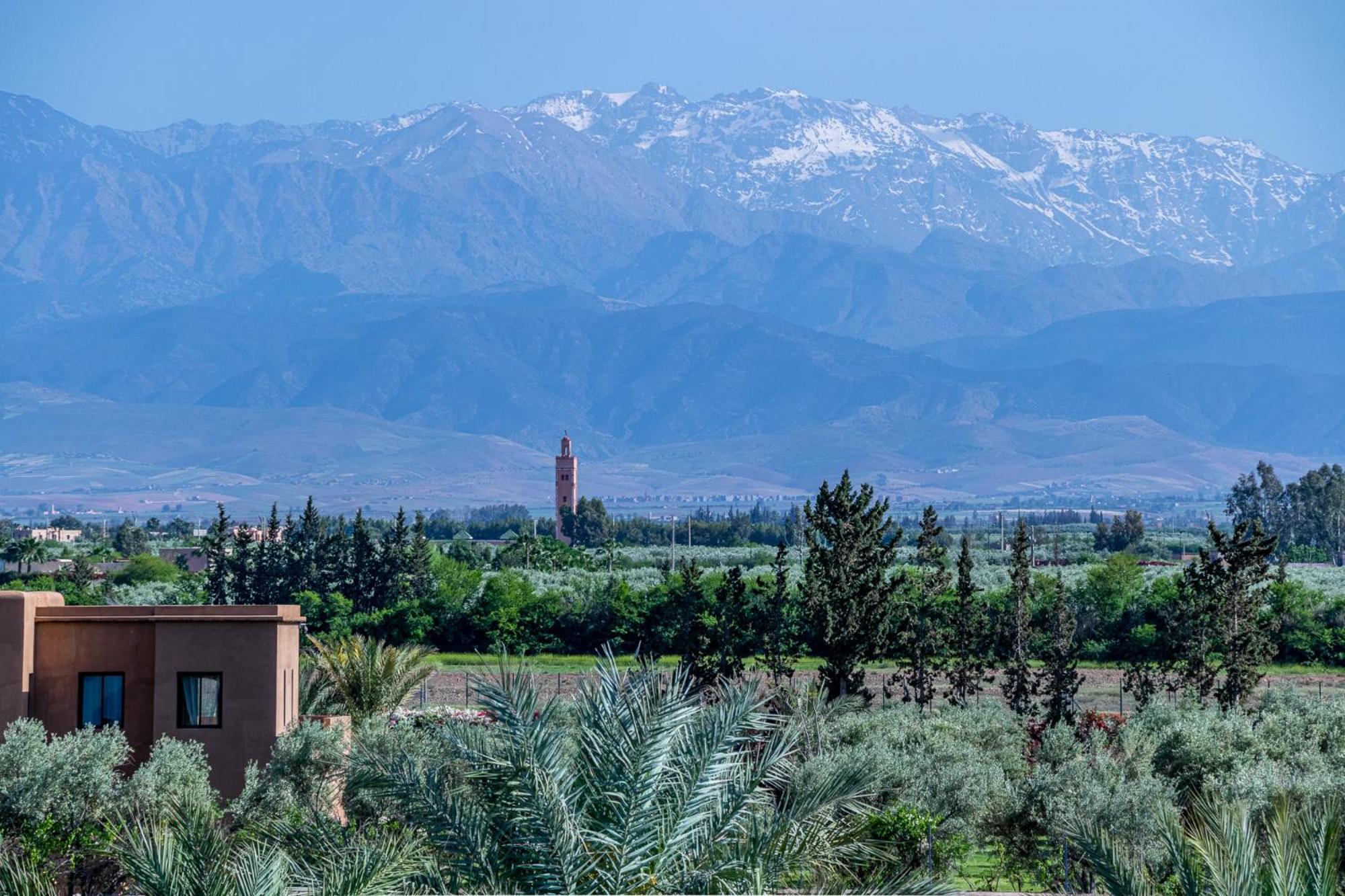 Palais Les Sources De L'Atlas & Spa Bed and Breakfast Marrakesh Exterior foto